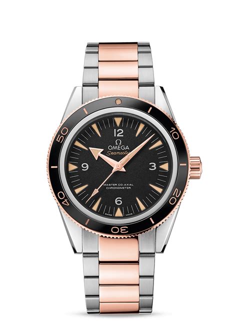 seamaster 300 steel watch.